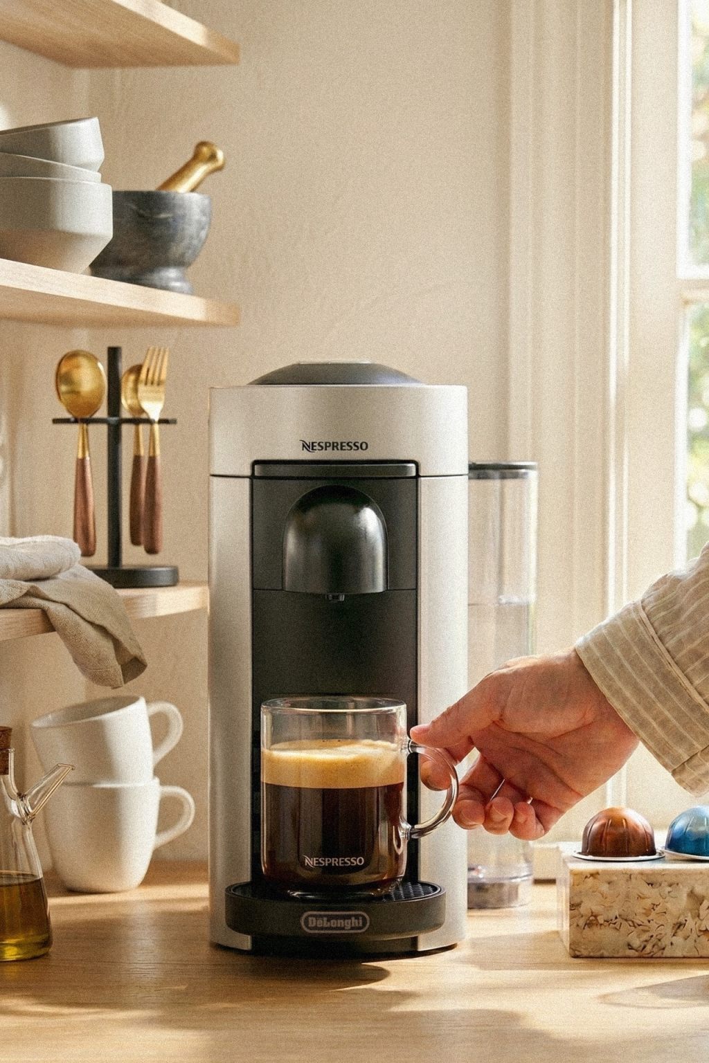 Italy: De’Longhi Nespresso Vertuo Plus Coffee&nbsp;Maker
