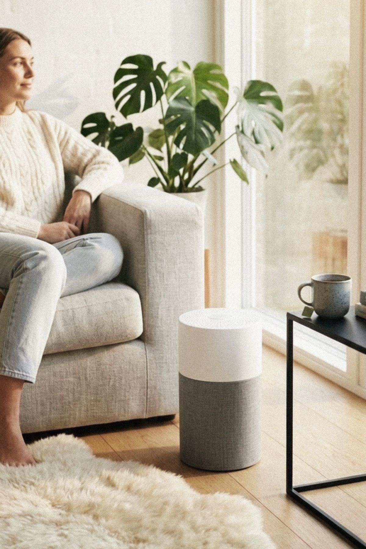 Blueair – sleek air purifier for small rooms&nbsp;(Sweden)