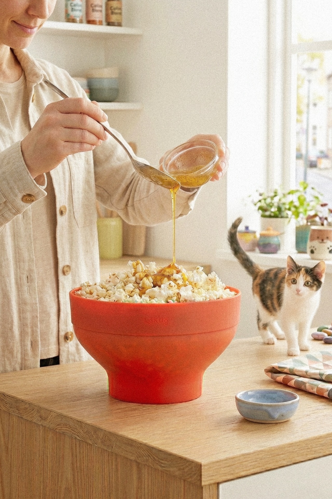 Lékué Foldable Microwave Popcorn Maker&nbsp;(Spain)