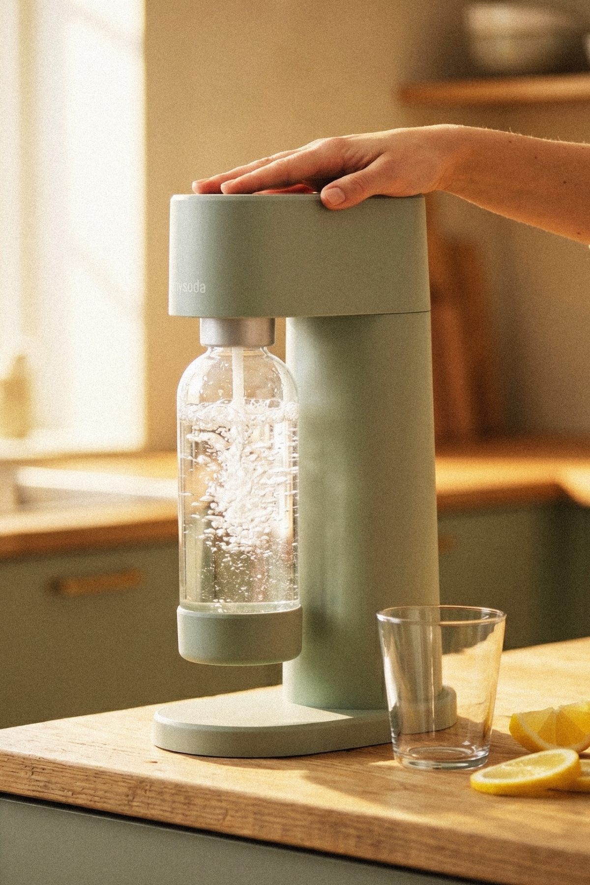 Mysoda Woody soda streaming machine&nbsp;(Finland)