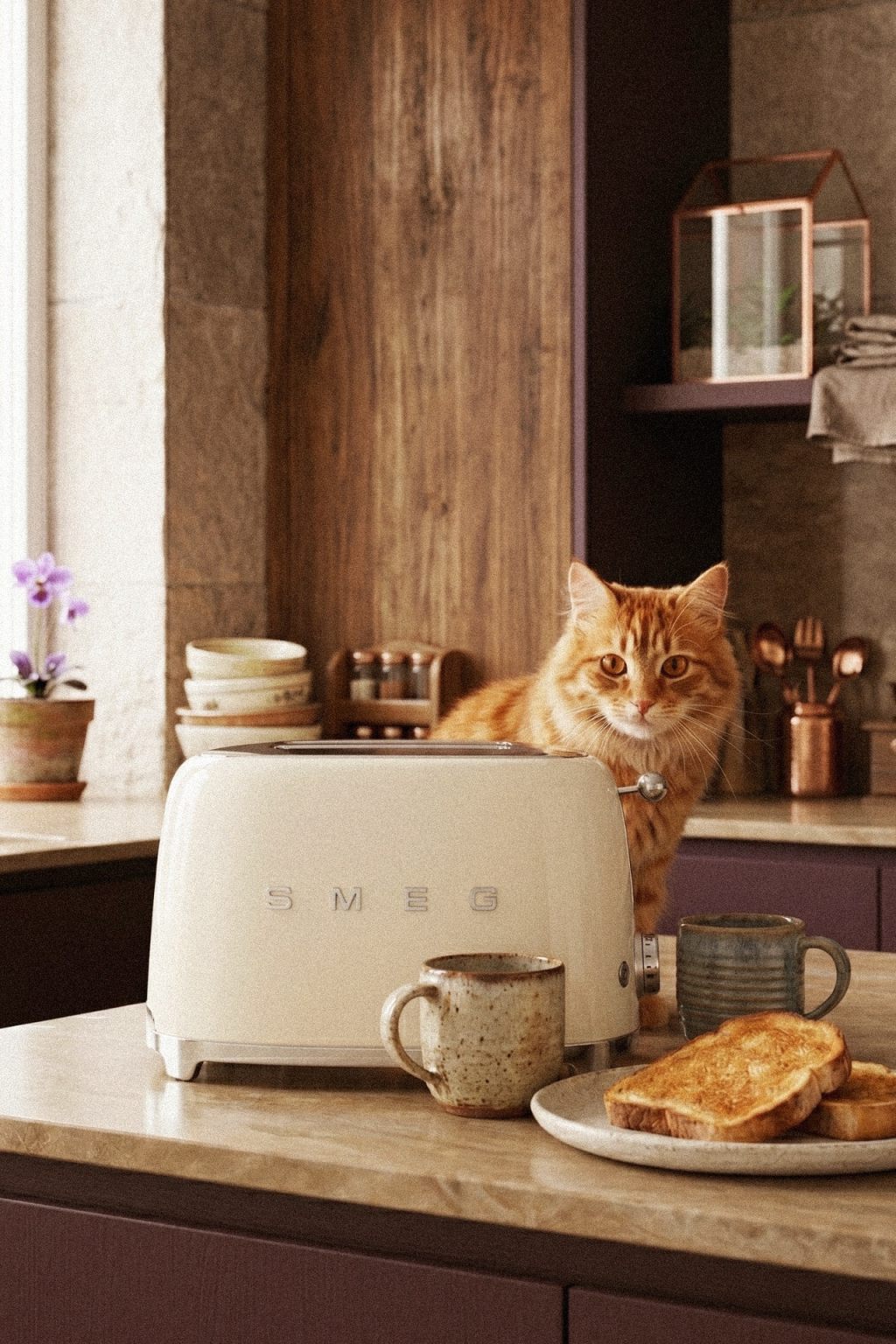 SMEG 2 Slice Toaster With 6 Presets&nbsp;(Italy)
