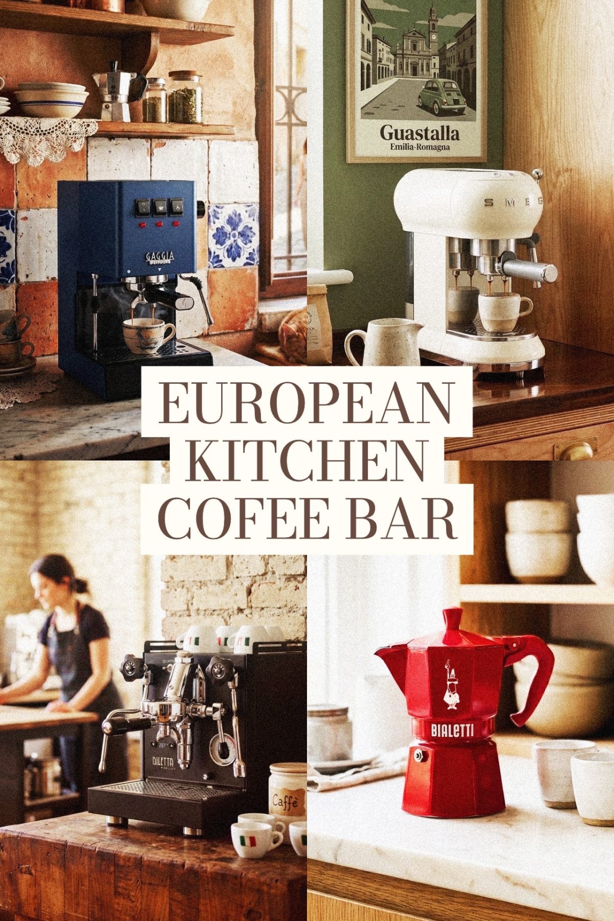 European kitchen coffee station: 15 items to&nbsp;consider